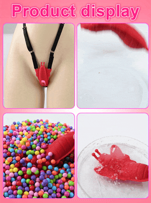 APP-Controlled Wearable Thong Vibrator for Women & Couples