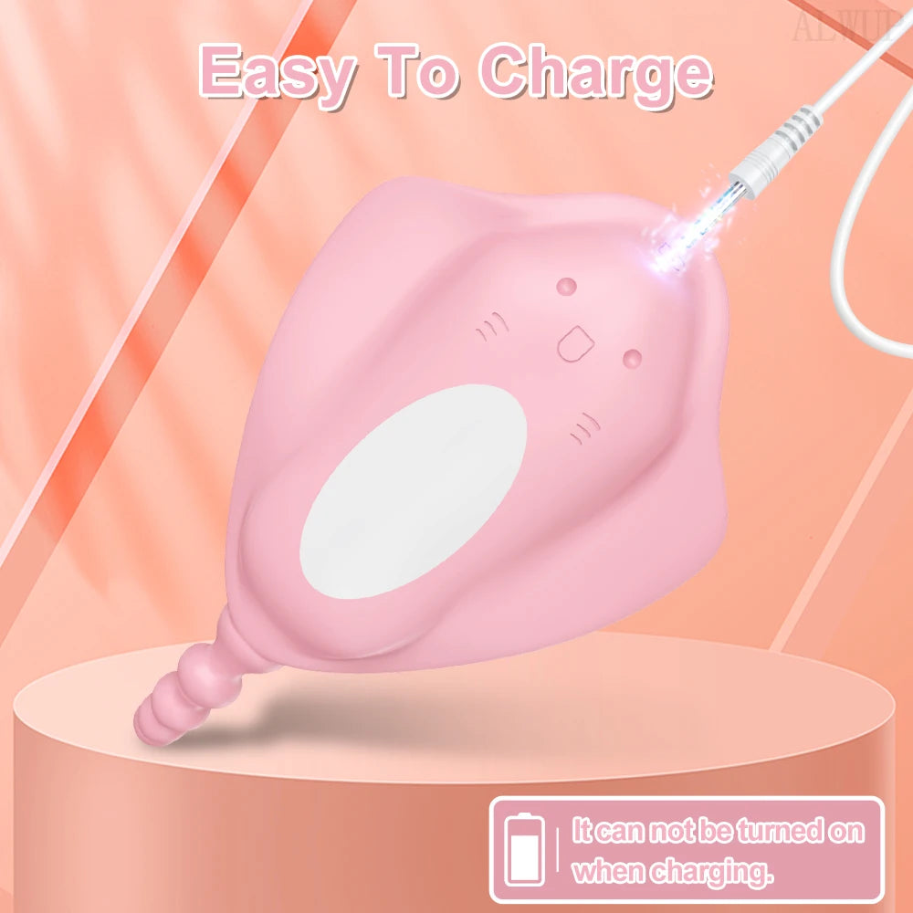 APP-Controlled Wearable Panty for Clitoral & Anal Stimulation