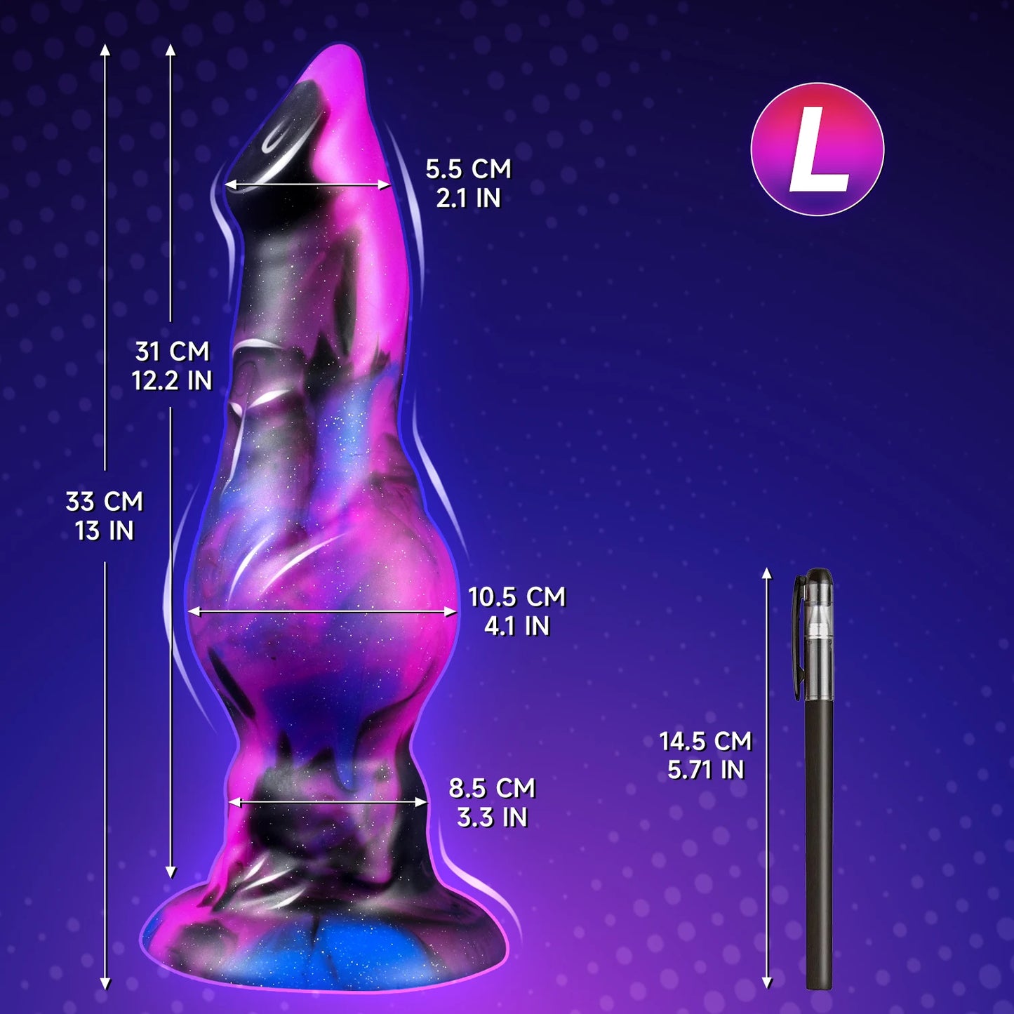 Dog Cock Harness Dildo & Anal Plug Set