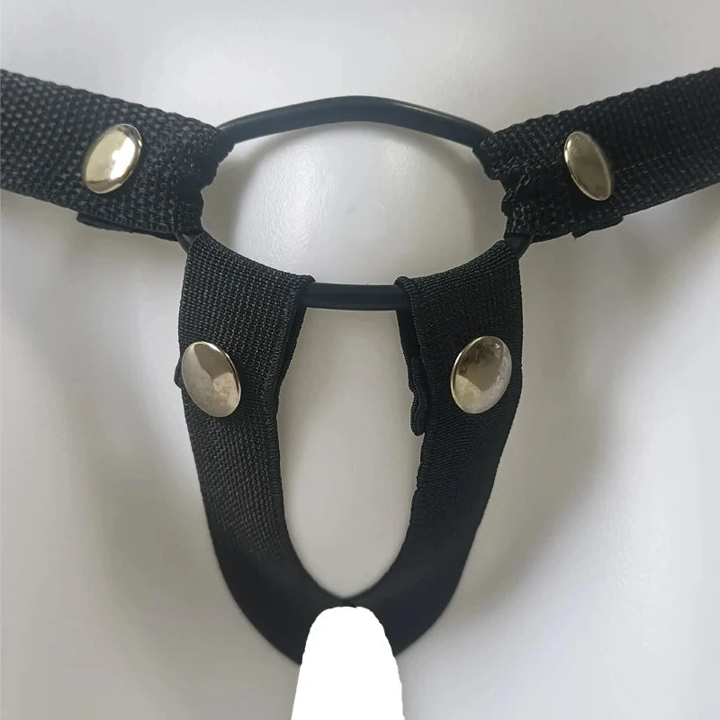 Wearable Strapless Strap-On Panty for Lesbian Couples