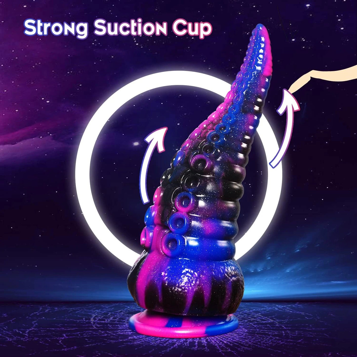 Fantasy Tentacle Dildo with Strong Base