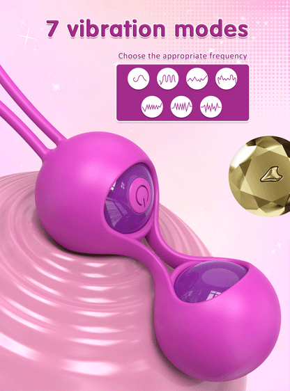 Smart Remote Geisha Kegel Balls for Vaginal Tightening