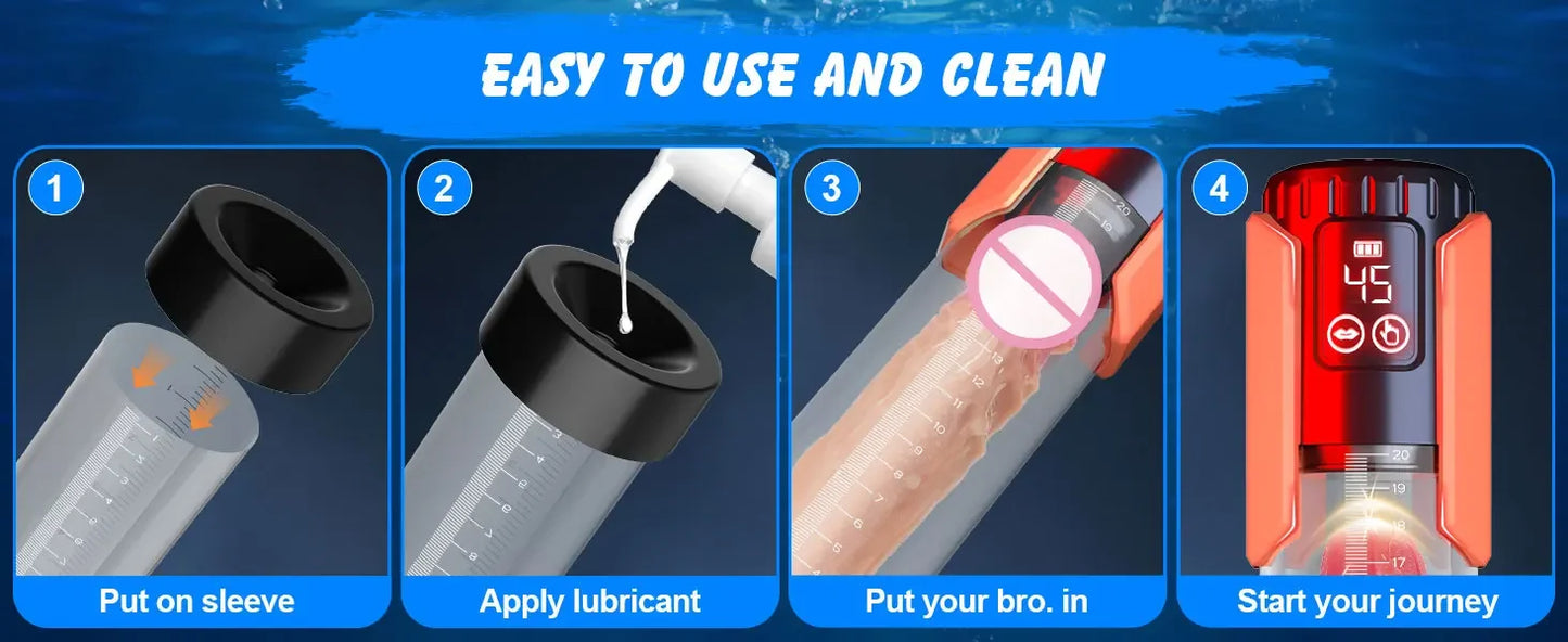 Automatic Electric Penis Pump with Sucking & Vibration