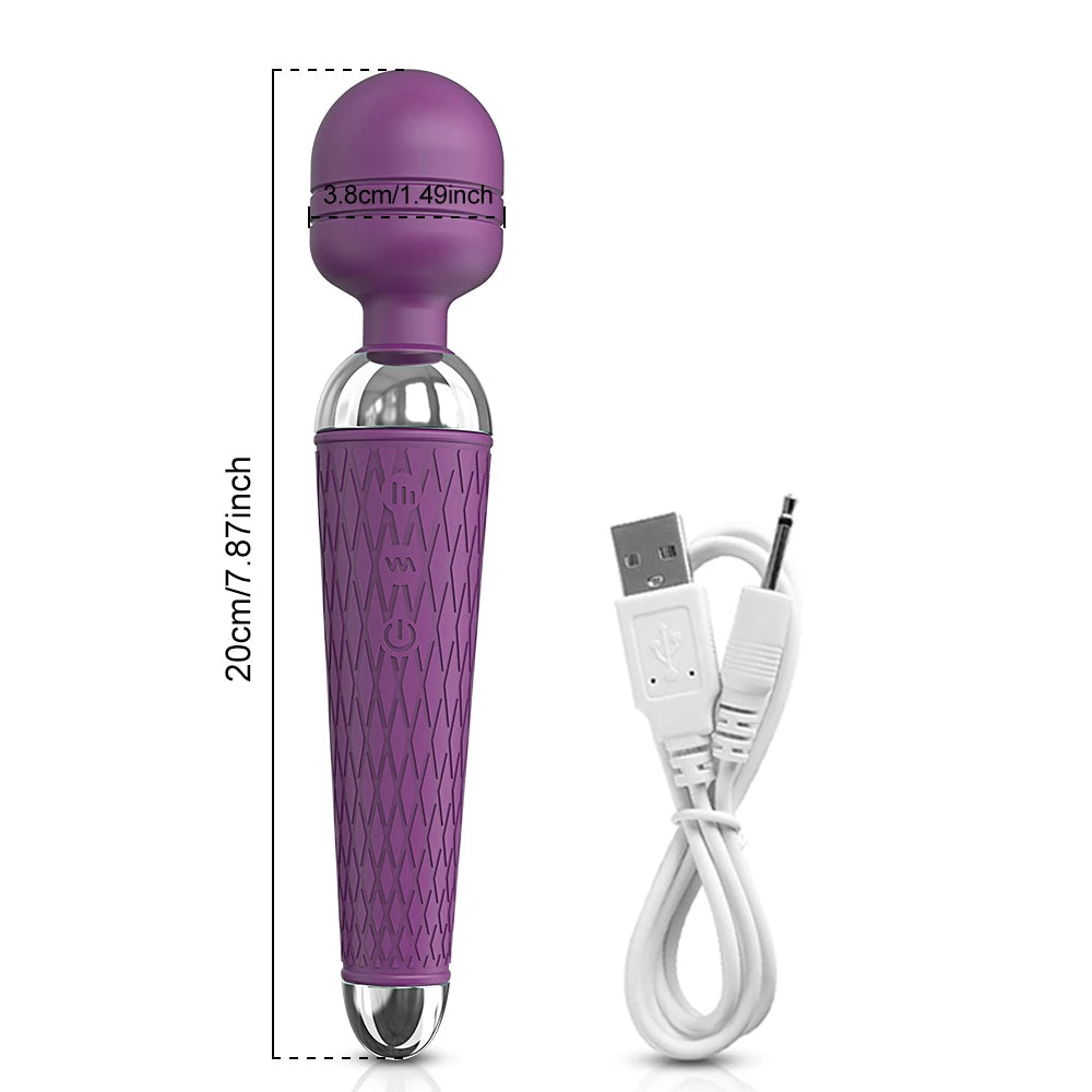 Wand Vibrator for Clitoral Breast & Nipple Massage