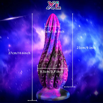 Octopus Tentacle Butt Plug - Dual Vaginal & Anal Dilator