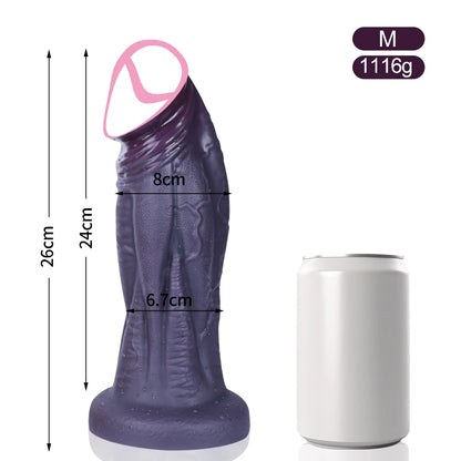 Huge Realistic Dildo for Double Penetration