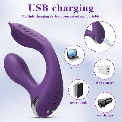 APP-Controlled Dual-Ended Panty Vibrator for Clit & Anal