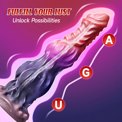 Animal Knot Dildo with Squirting Ejaculation Function