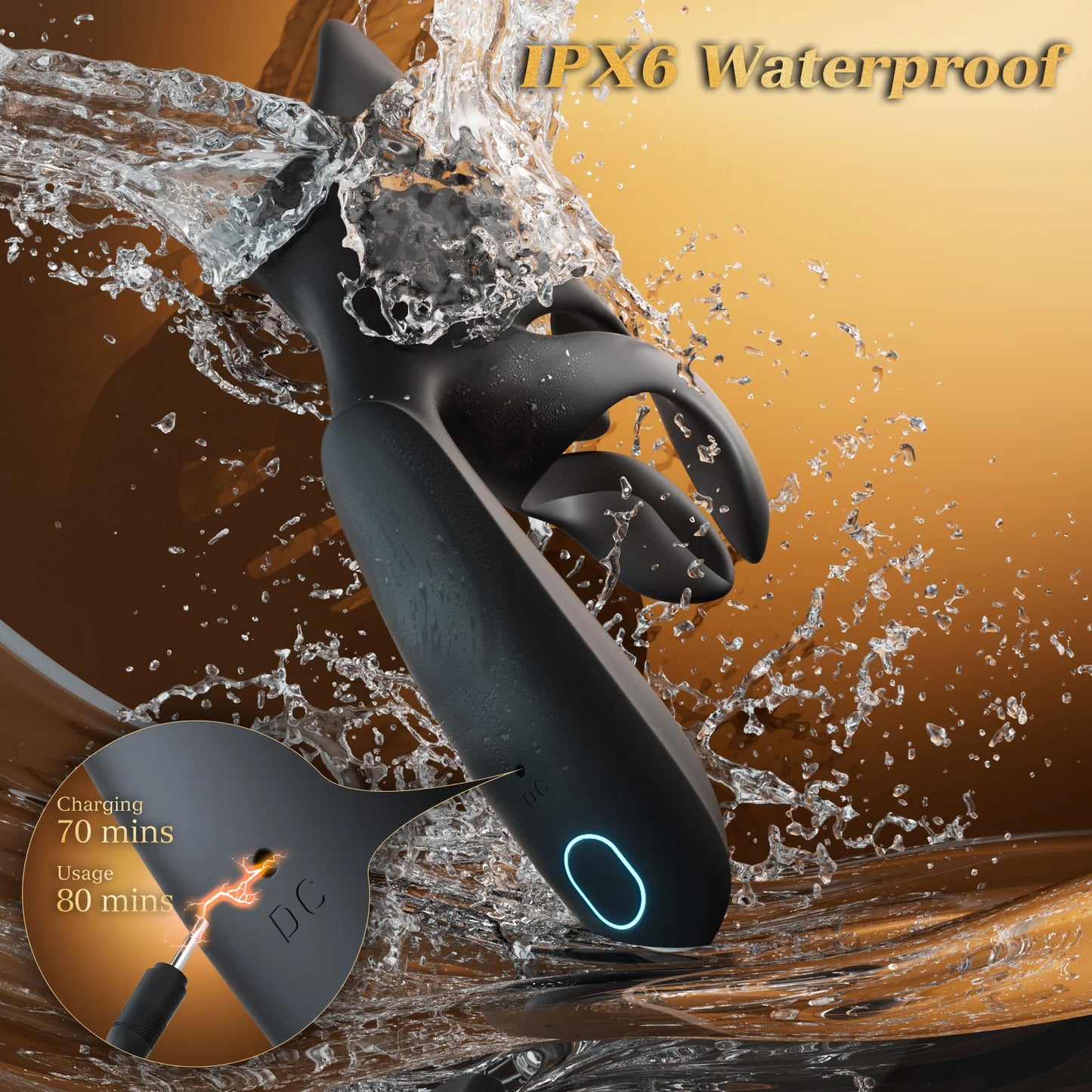 Penis Trainer & Delay Masturbator: Glans Stimulator for Endurance Control