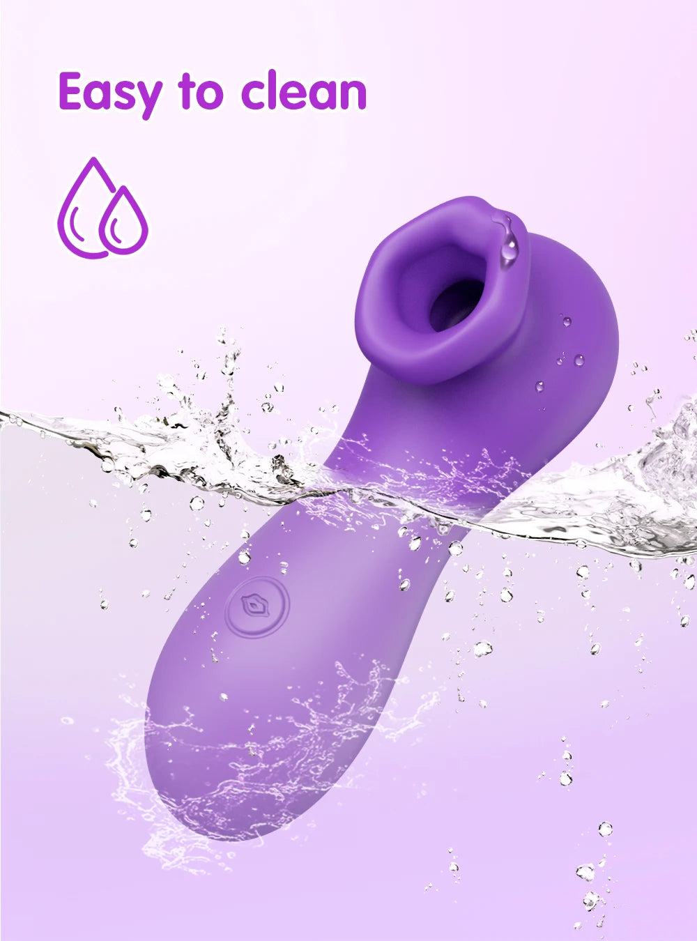 App-Controlled Clitoral Sucker with Dual Stimulation