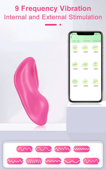 APP/Bluetooth Clit Stimulator Panty with Magnetic Seal