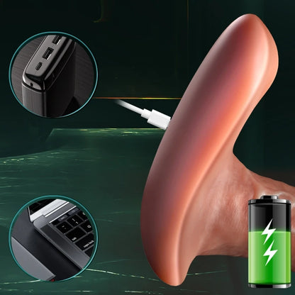 Wearable Remote Thrusting Dildo for Women