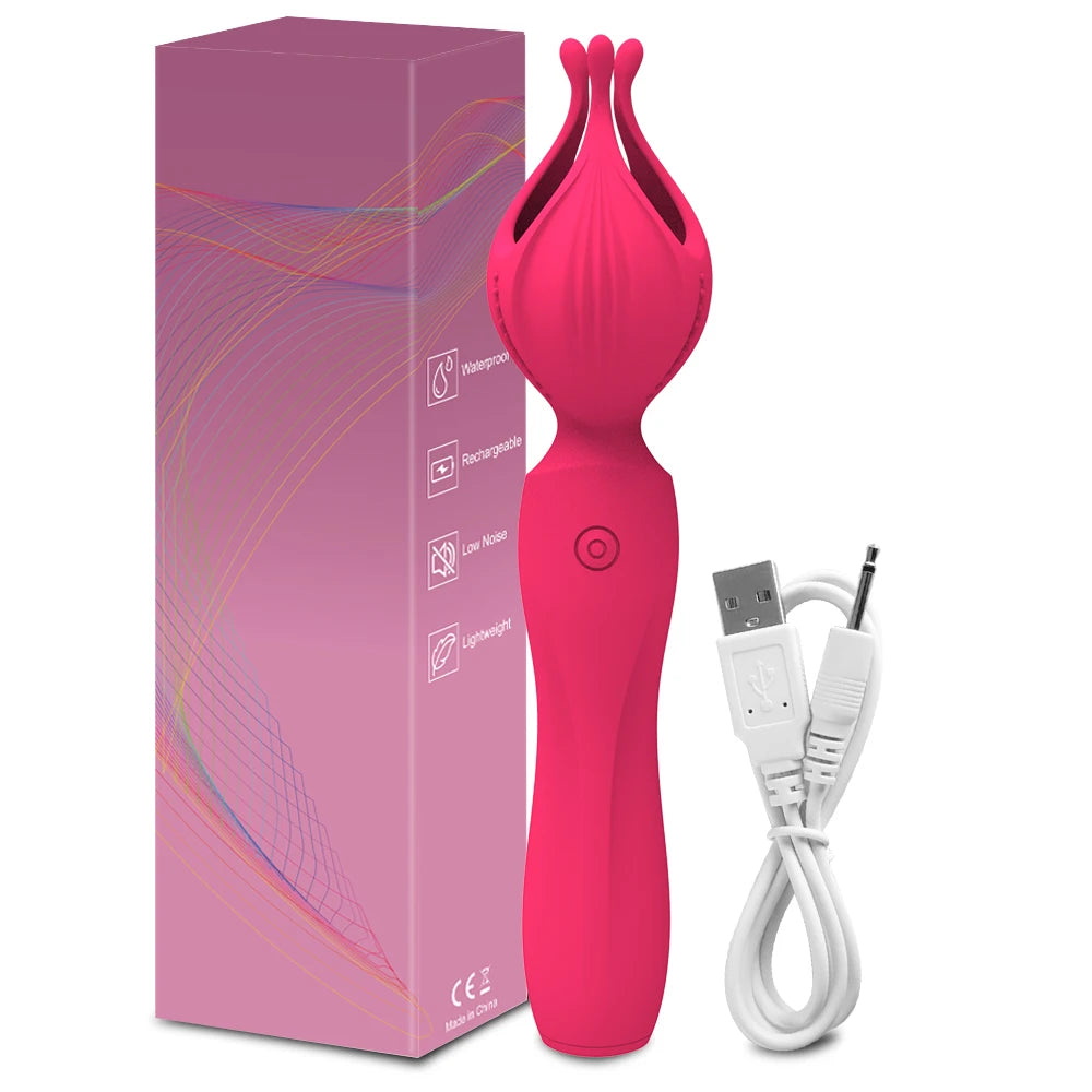 Wiggle Motion Vibrator for Clitoral & Nipple Stimulation
