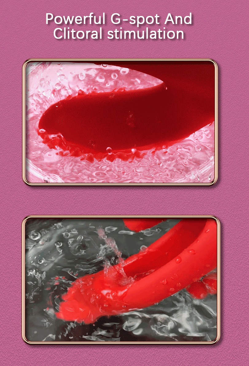 Tapping Flapping Rabbit Vibrator with G-Spot & Anal Stimulation