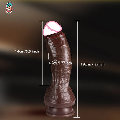 Huge Realistic Dildo for Double Penetration