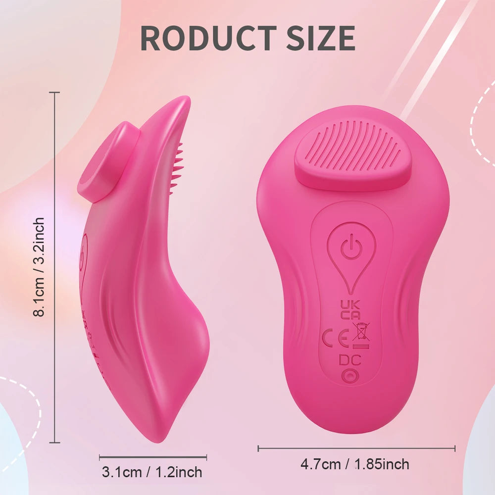 APP/Bluetooth Clit Stimulator Panty with Magnetic Seal