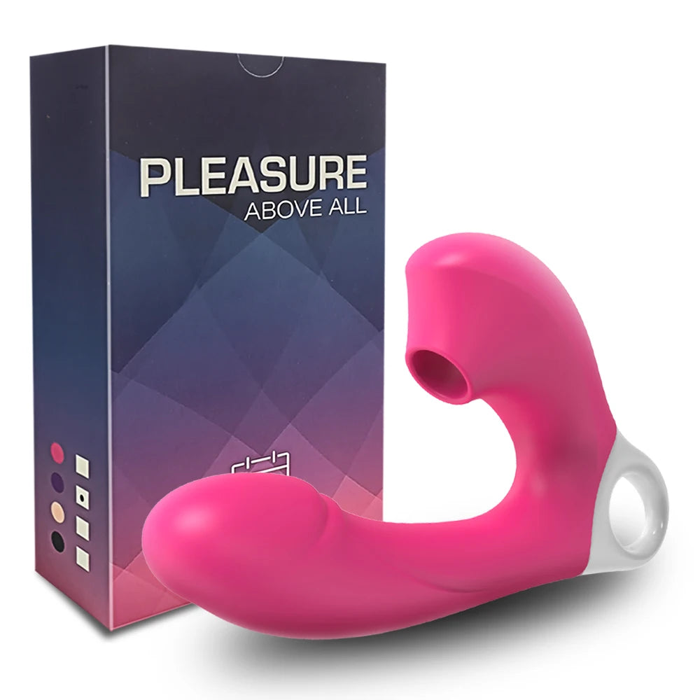 Dual-Action Clit Sucker and G-Spot Vibrator