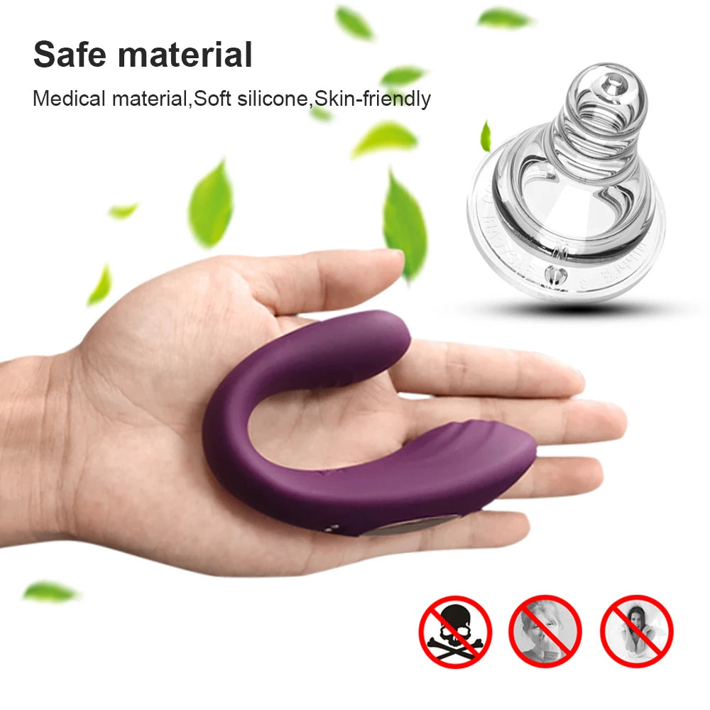 Remote G-Spot & Clitoral Vibrator Panty for Women