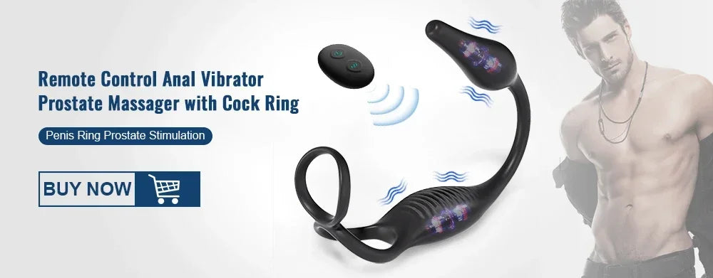 360° Rotation APP Butt Plug with LED & Wiggle Prostate Massager