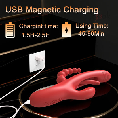 Powerful Rabbit Vibrator for Clit and G-Spot Stimulation