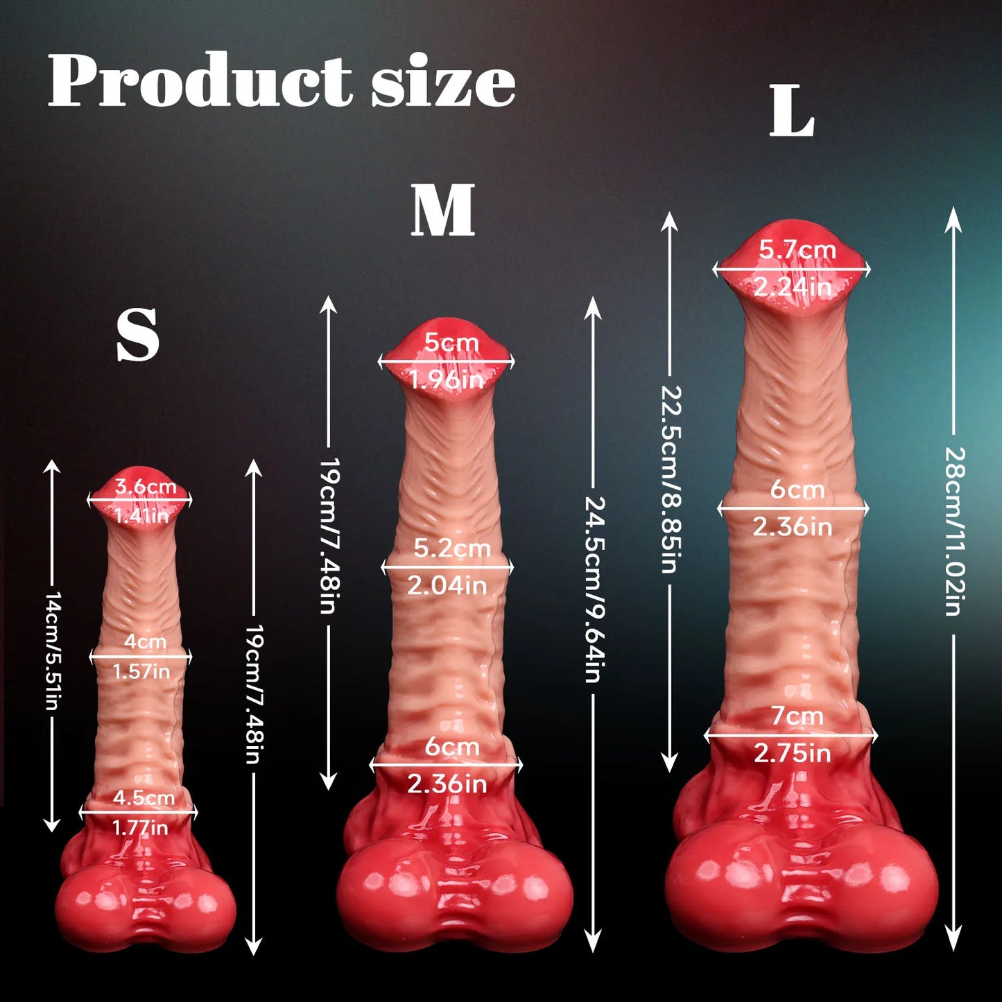 Giant Horse Penis Dildo & Anal Plug