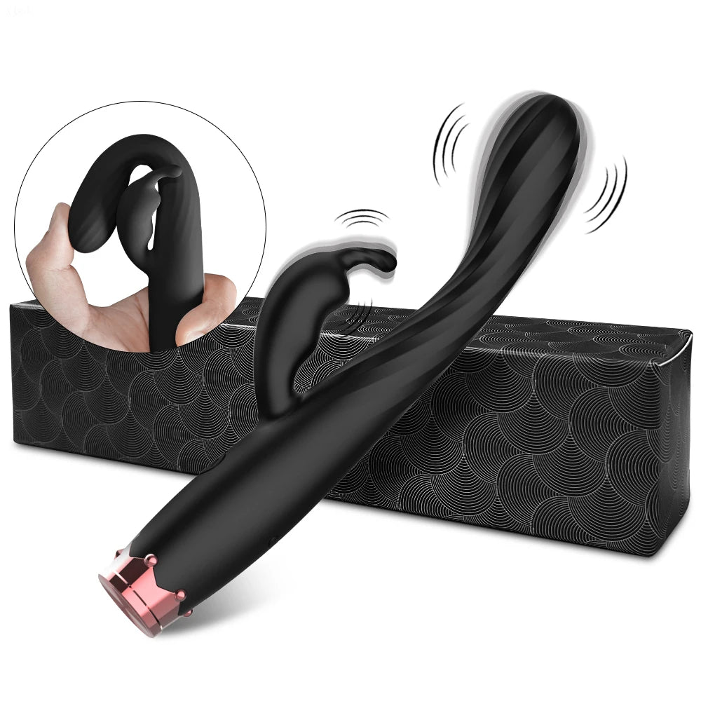 Beginner Rabbit Vibrator: G-Spot & Clitoris Stimulator