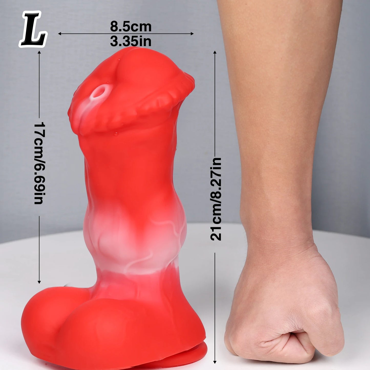 Dog Monster Dildo - Anal Plug for Beginners & Couples Stimulation