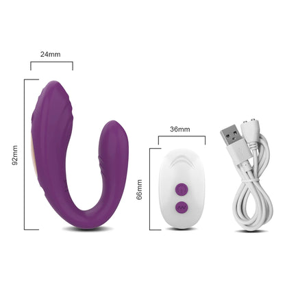 Remote Control Panty Vibrator for Clitoral & G-Spot Stimulatio