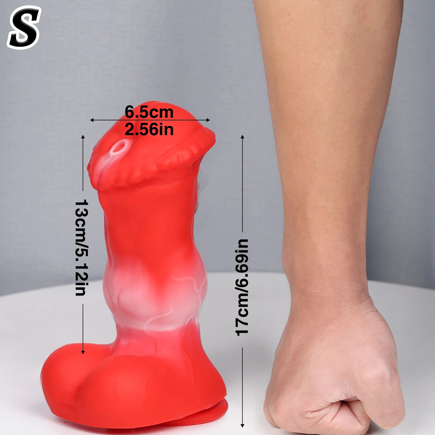 Dog Monster Dildo - Anal Plug for Beginners & Couples Stimulation