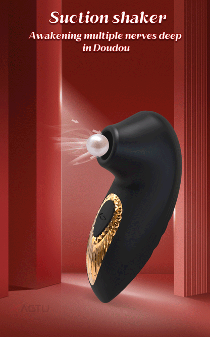 Clitoral Suction Vibrator with Nipple Stimulator for Women