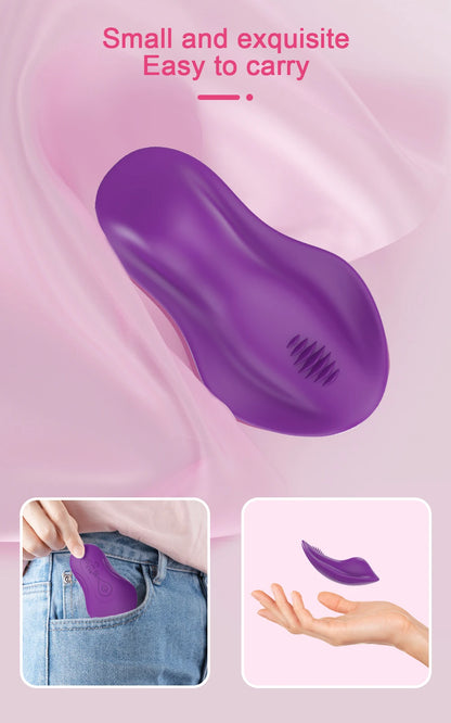Wearable APP-Controlled Clit Vibrator for Couples & Solo Play