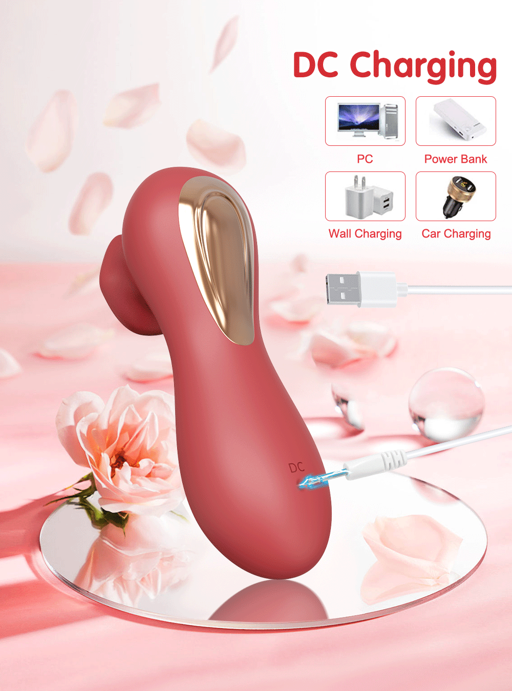 App-Controlled Clitoral Sucker with Vibration & Nipple Stimulation