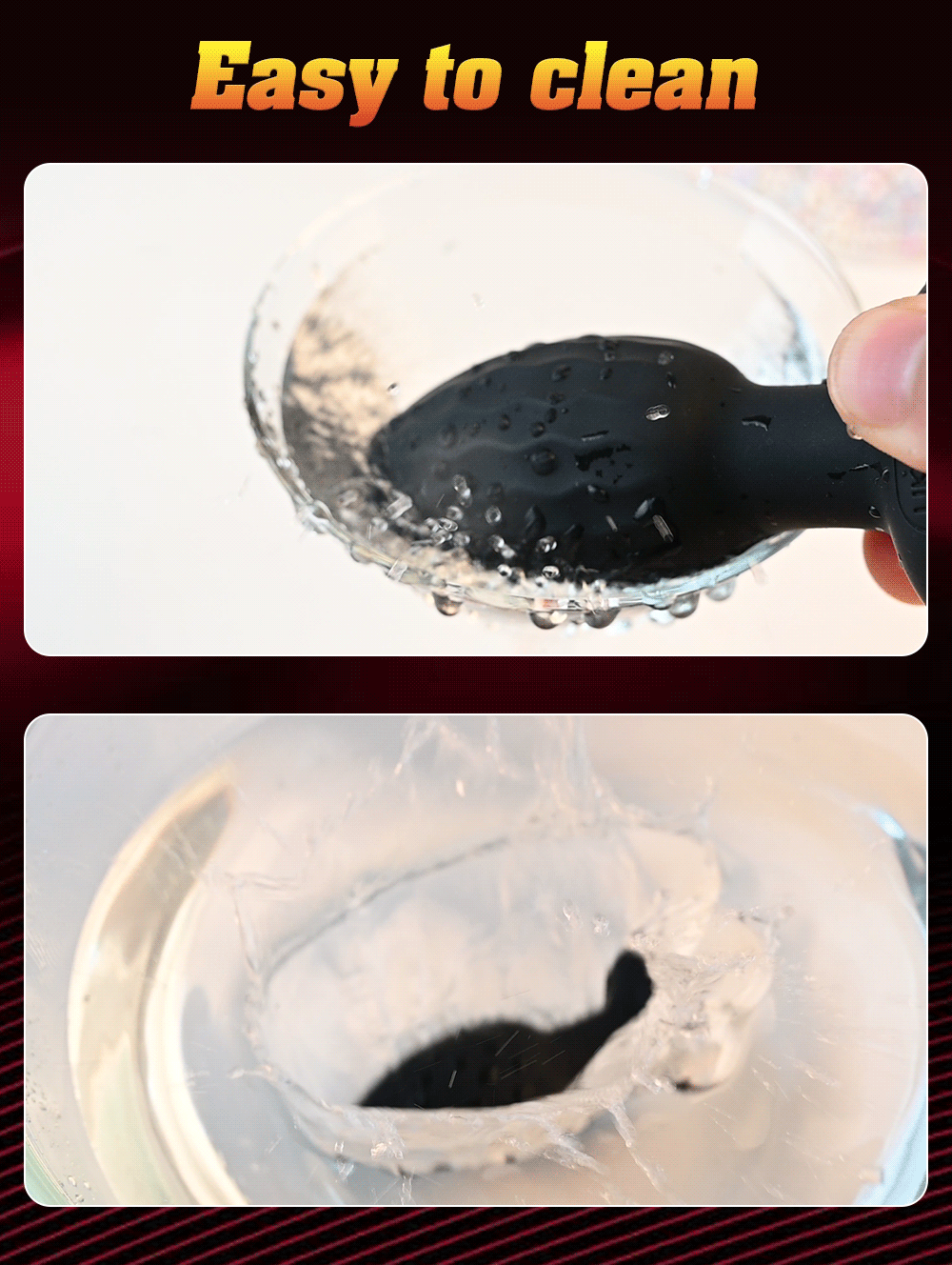 APP Control LED Vibrating Butt Plug