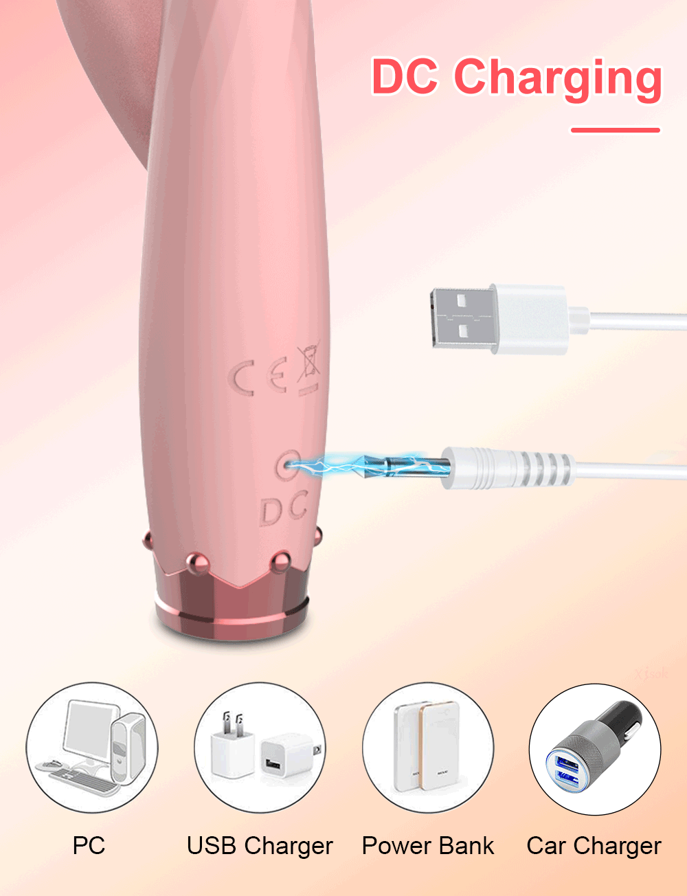 Beginner Rabbit Vibrator: G-Spot & Clitoris Stimulator