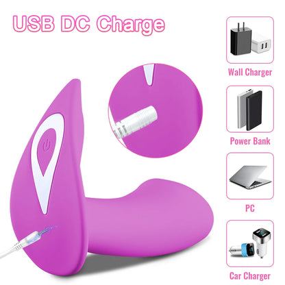Remote Panty Vibrator for G-Spot & Clitoral Stimulation