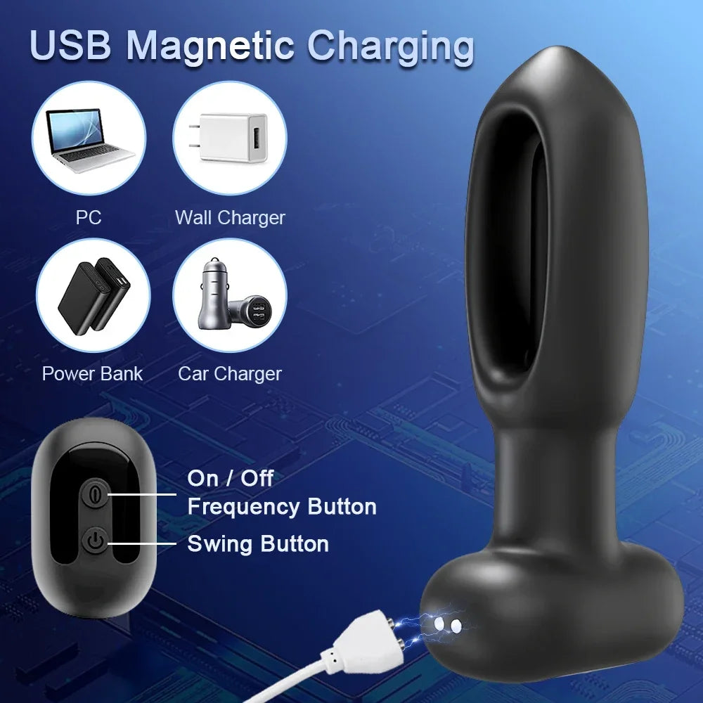 APP Controlled Patting Butt Plug - Prostate Stimulator