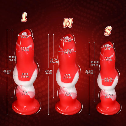 Dog Cock Harness Dildo & Anal Plug Set