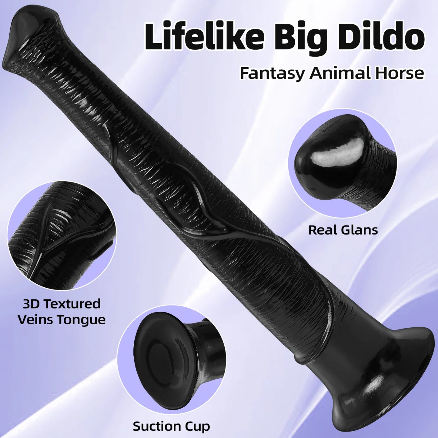 Large Horse Dildo for Women & Couples