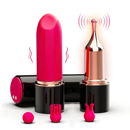 Lipstick Mini Bullet Vibrator for Clit and Nipple Stimulation