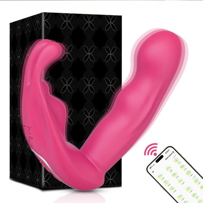 APP-Controlled Rabbit Panty Vibrator for G-Spot & Clit