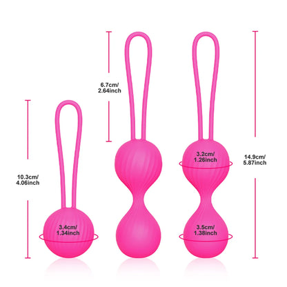 Smart Remote Geisha Kegel Balls for Vaginal Tightening