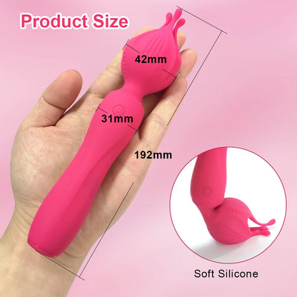 Wiggle Motion Vibrator for Clitoral & Nipple Stimulation