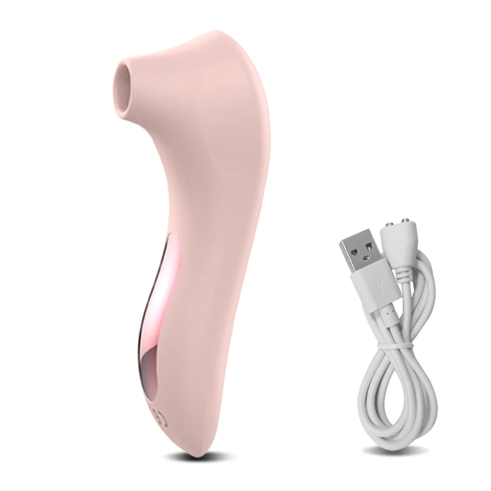 Clitoral Suction Vibrator with Nipple Stimulator for Women