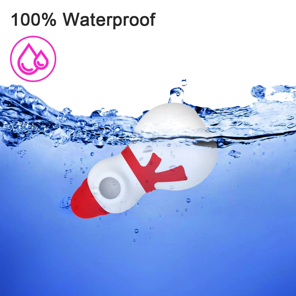 Clit Sucker Vibrator for Women with Nipple Stimulator & Suction