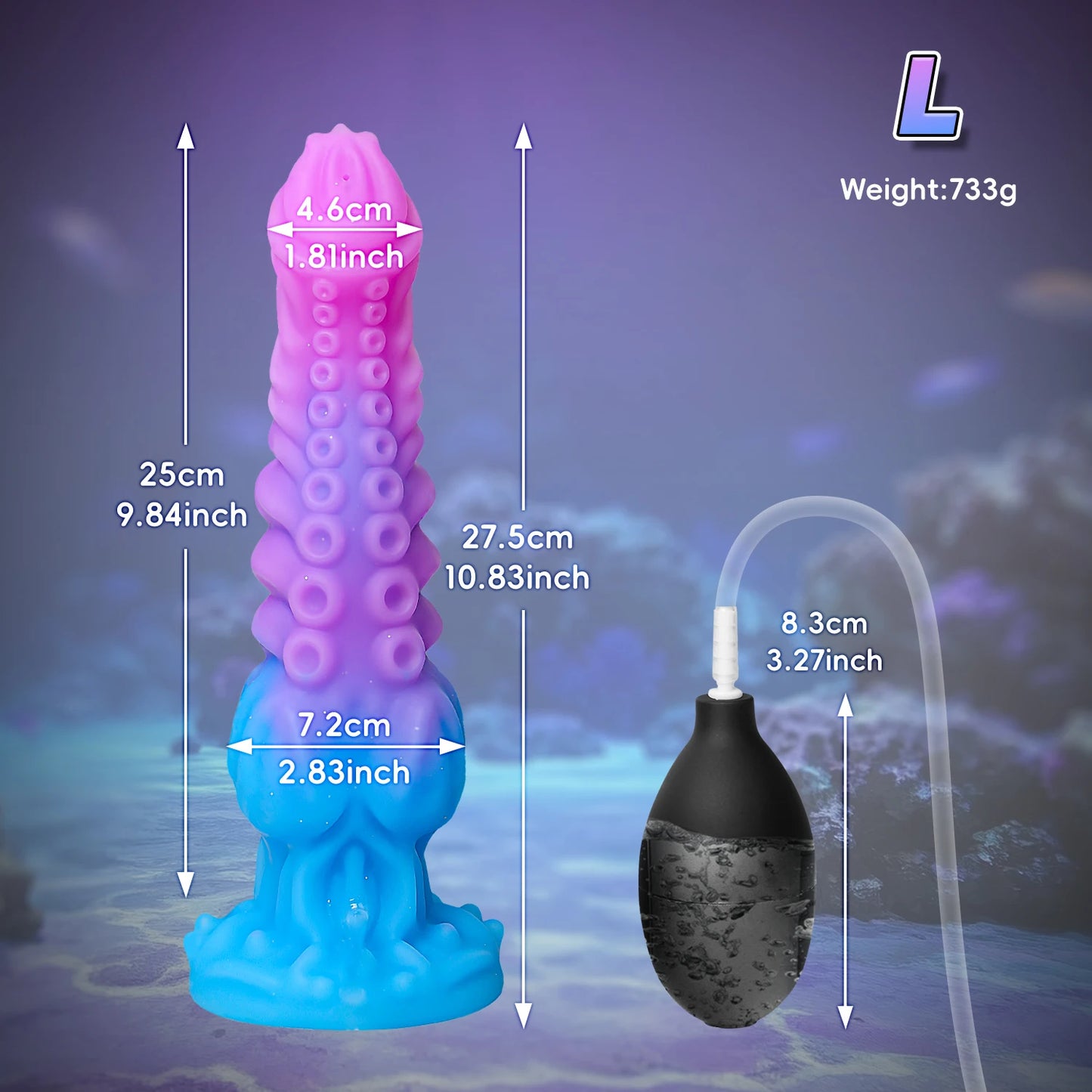 Animal Knot Dildo with Squirting Ejaculation Function