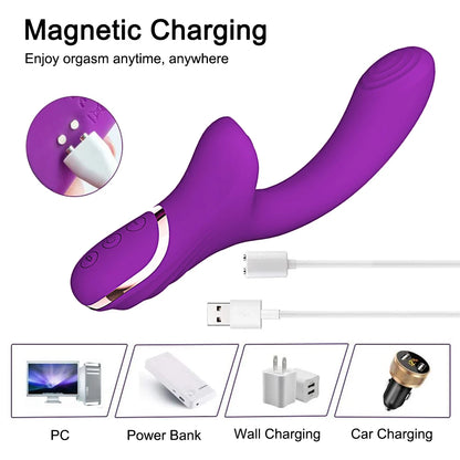 20-Mode Clitoral Sucking Vibrator with Vacuum Stimulator