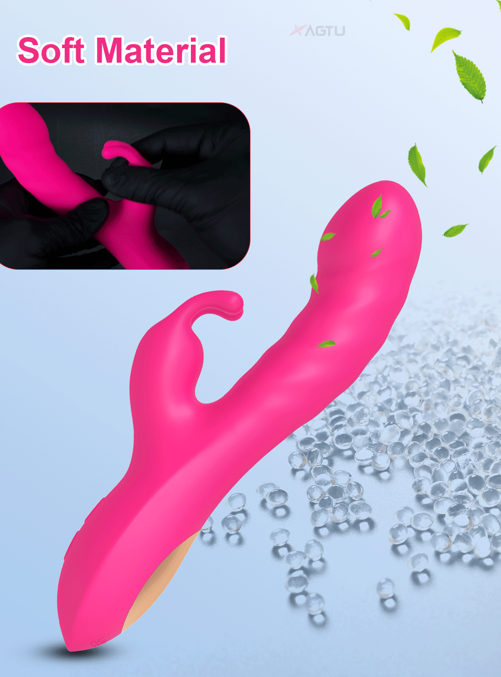 Powerful 2-in-1 Rabbit Vibrator for Clit and G-Spot