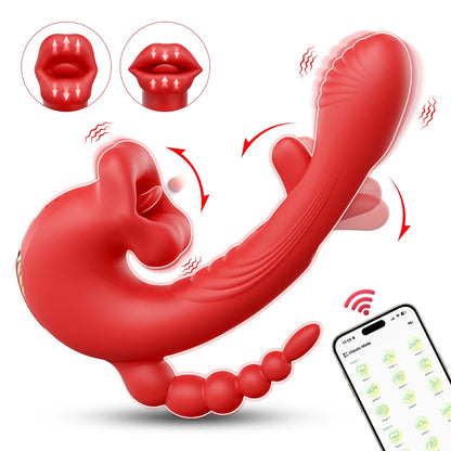 APP-Controlled Tapping Vibrator for G-Spot & Clitoris