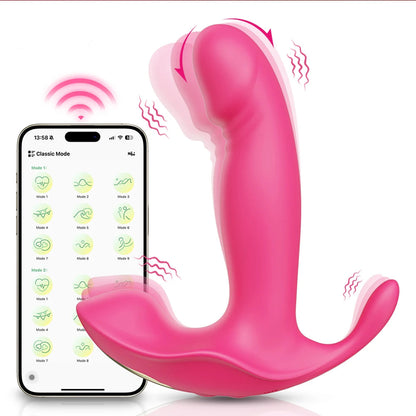 APP Panty Vibrator with Wiggle G-Spot & Clit Stimulation