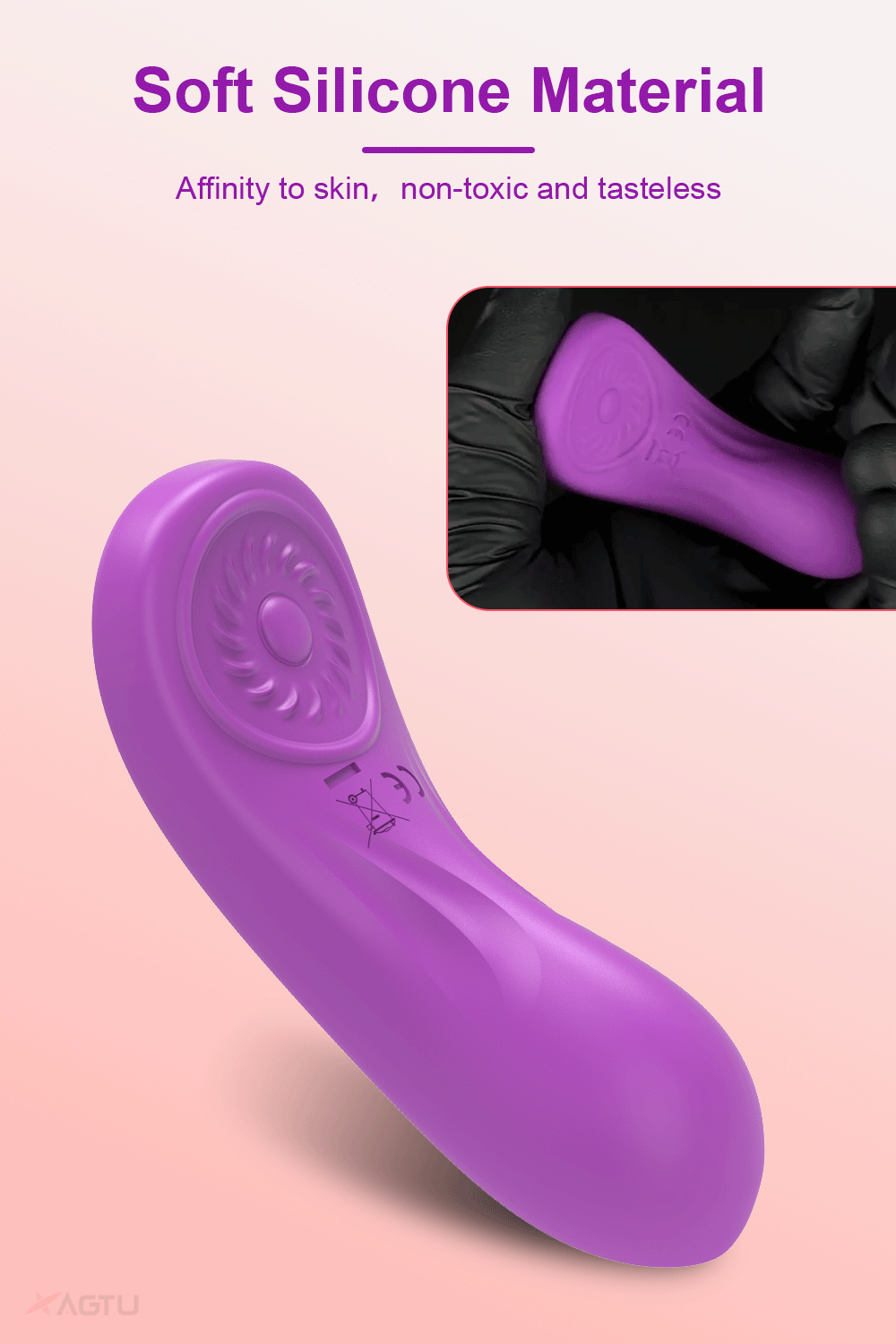 APP-Controlled Magnetic Clit Stimulator Panty for Women